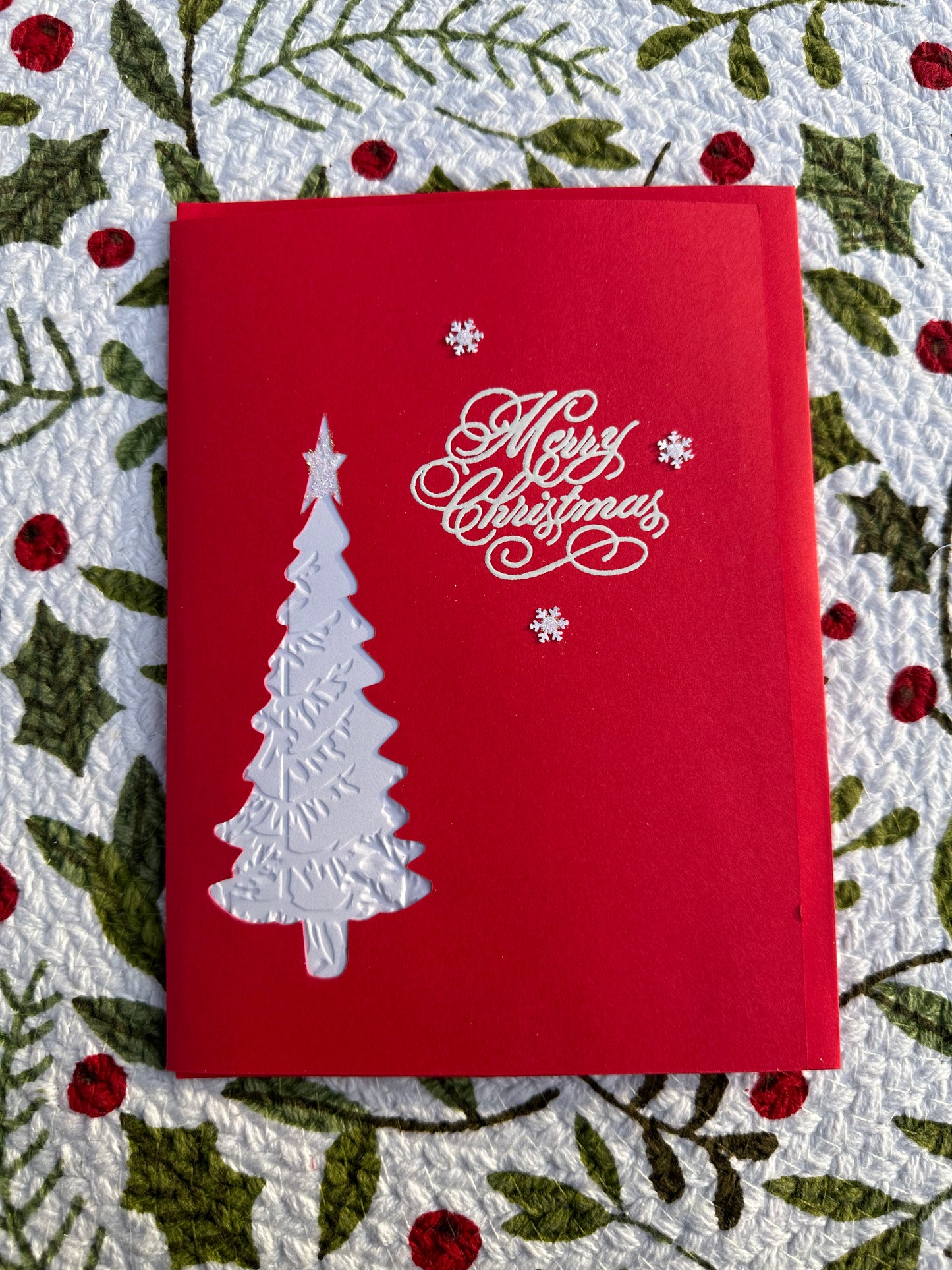 Handcrafted Christmas Card