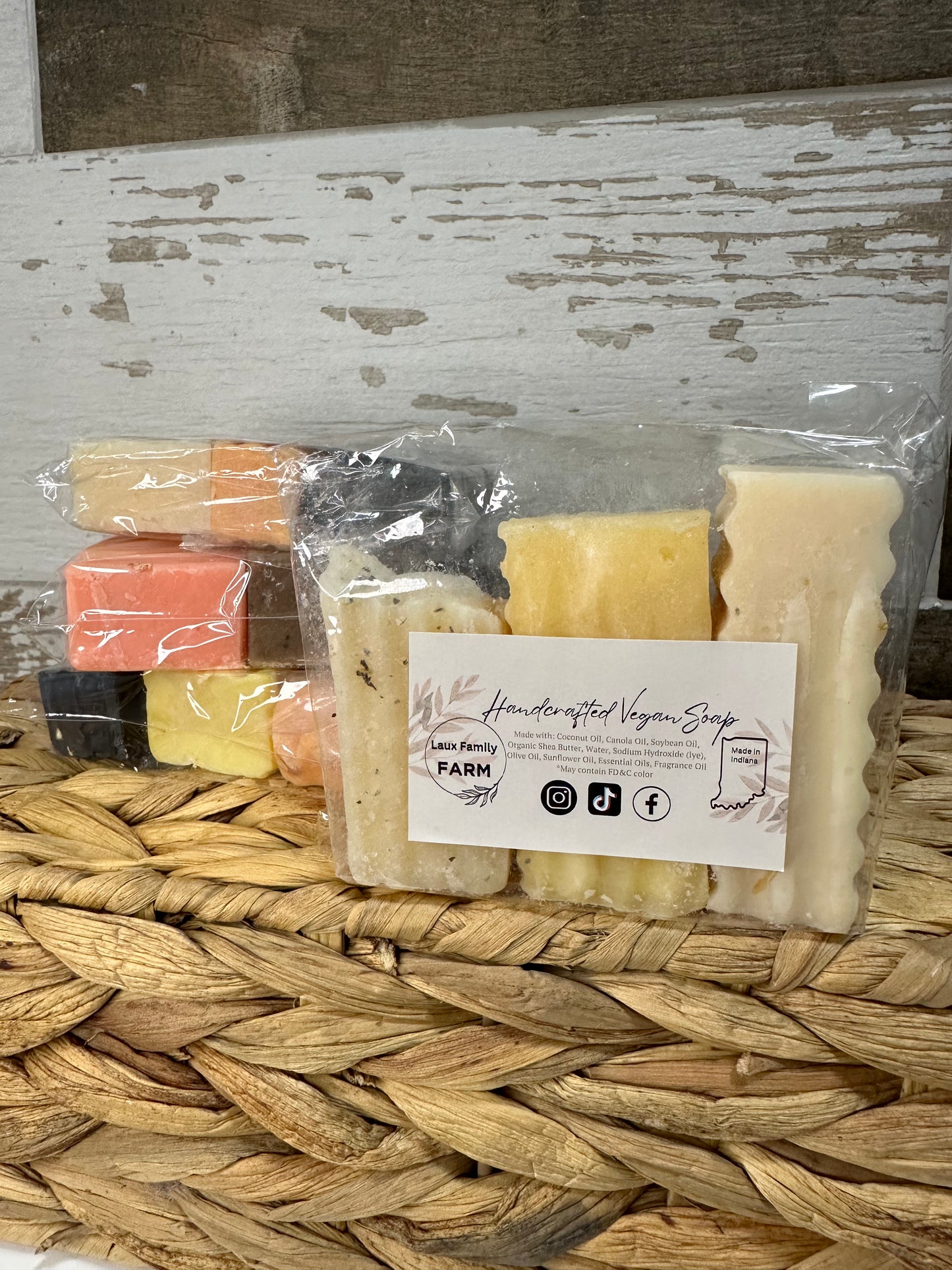 Handcrafted Vegan Soap Samples