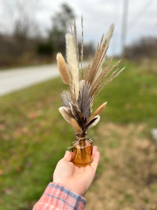 Fall Feather Home Decor